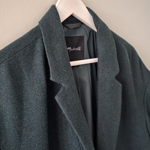 NWOT Madewell XL Modern Contemporary Relaxed French Chic Brushed Dorset Blazer - Picture 7 of 16